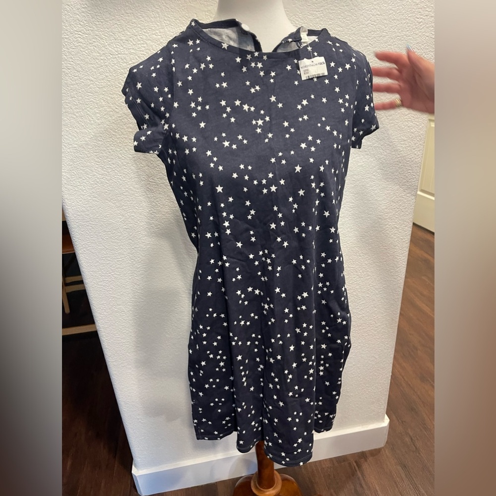 Blue star dress